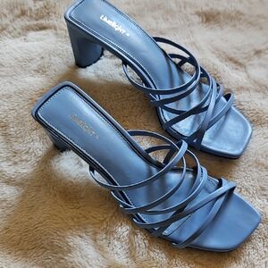 Limelight Light Blue Strappy Shoes